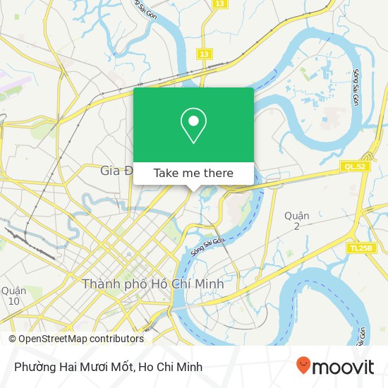 Phường Hai Mươi Mốt map