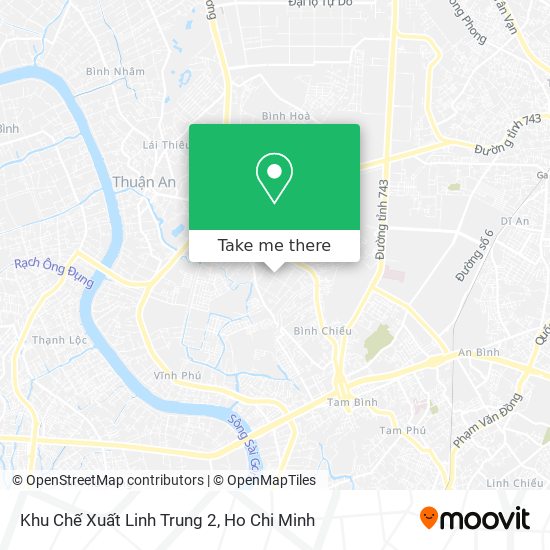 Khu Chế Xuất Linh Trung 2 map