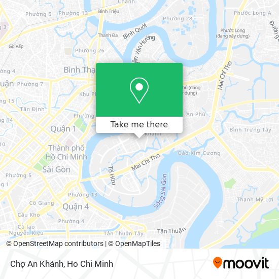 Chợ An Khánh map