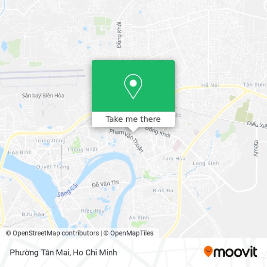 Phường Tân Mai map