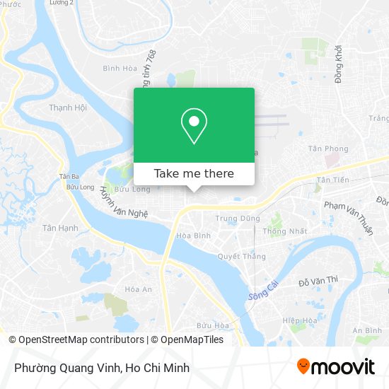 Phường Quang Vinh map
