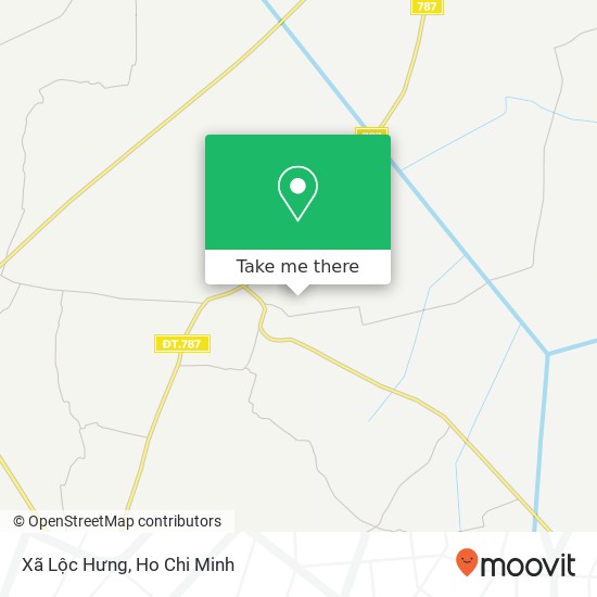 Xã Lộc Hưng map