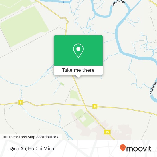 Thạch An map