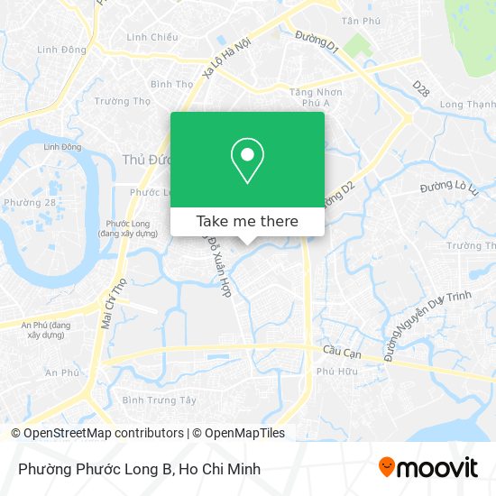 Phường Phước Long B map