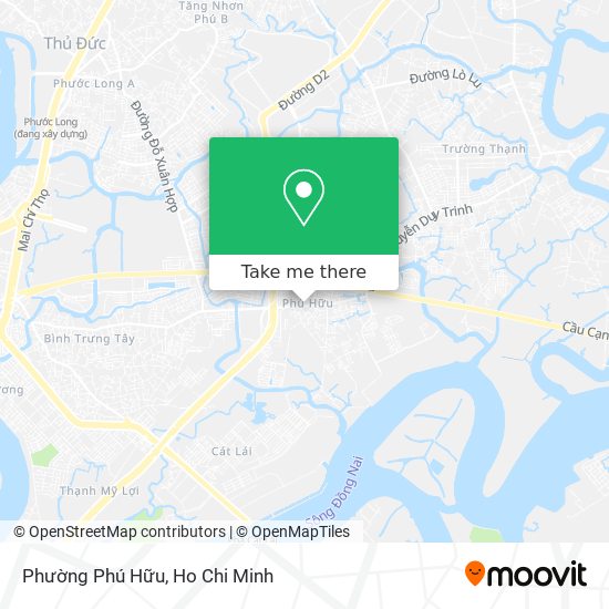 How to get to Phường Phú Hữu in Quận 9 by Bus?