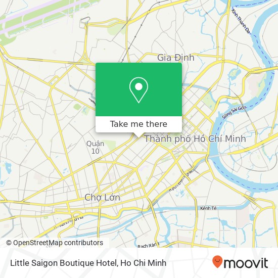 Little Saigon Boutique Hotel map