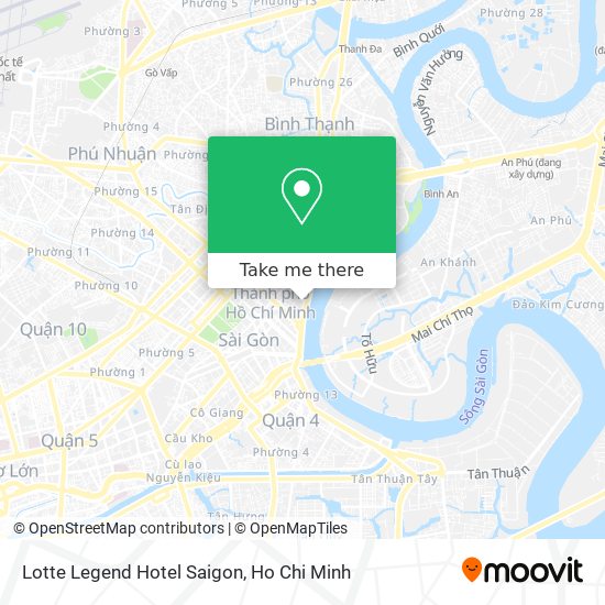Lotte Legend Hotel Saigon map