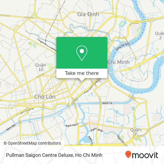 Pullman Saigon Centre Deluxe map