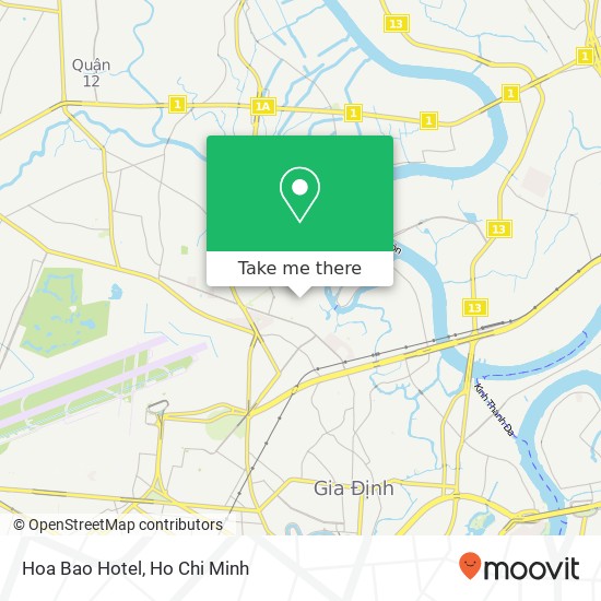 Hoa Bao Hotel map