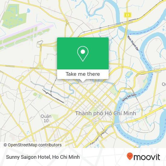 Sunny Saigon Hotel map
