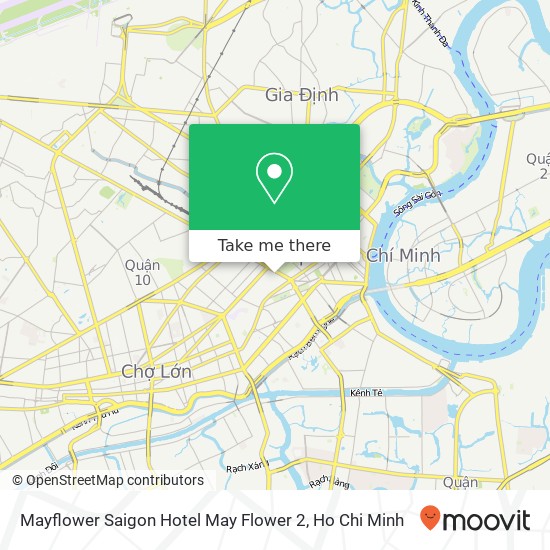 Mayflower Saigon Hotel May Flower 2 map