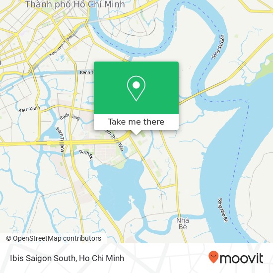 Ibis Saigon South map