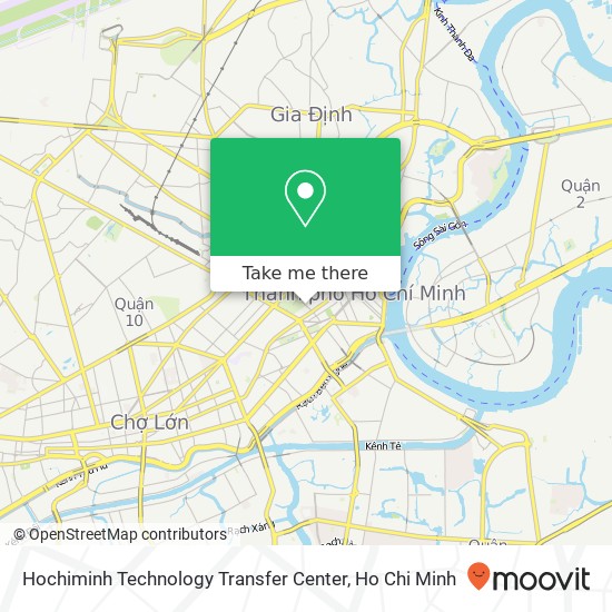 Hochiminh Technology Transfer Center map