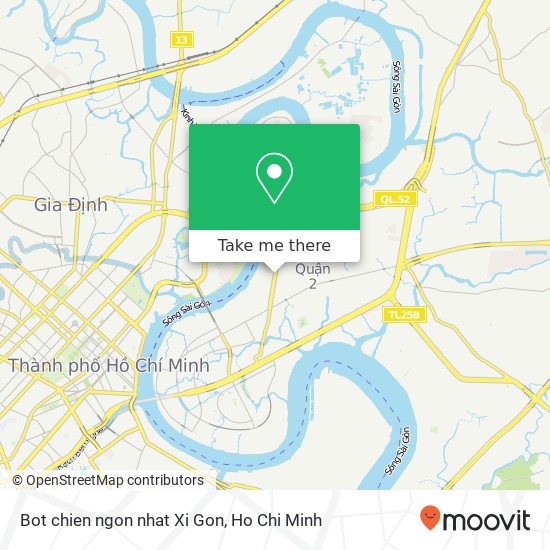 Bot chien ngon nhat Xi Gon map