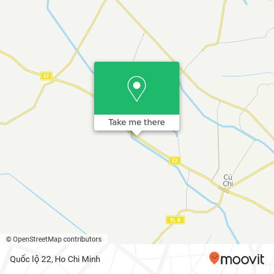 Quốc lộ 22 map