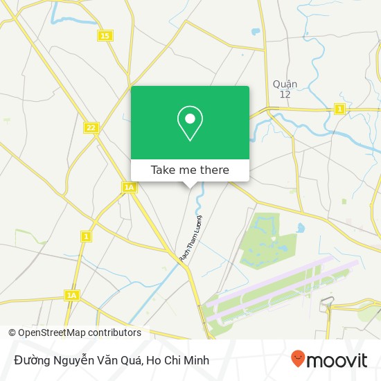 Đường Nguyễn Văn Quá map