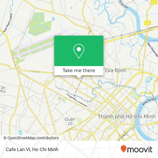 Cafe Lan Vi map