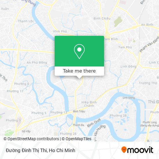 Đường Đinh Thị Thi map