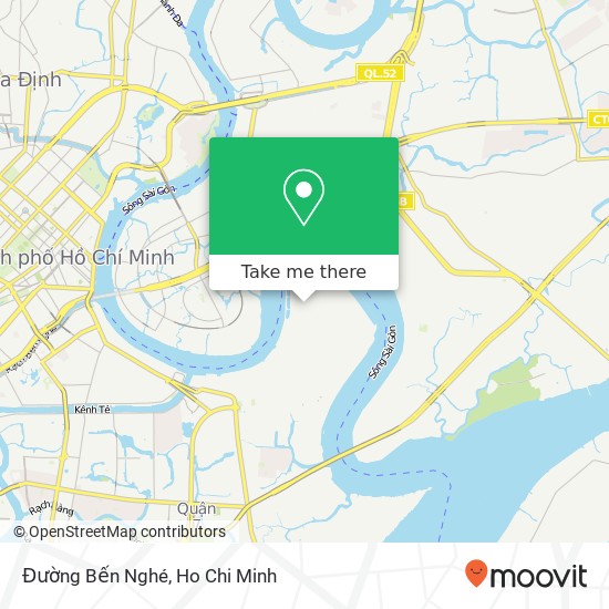 Đường Bến Nghé map