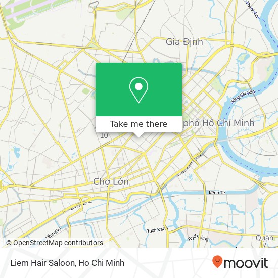 Liem Hair Saloon map