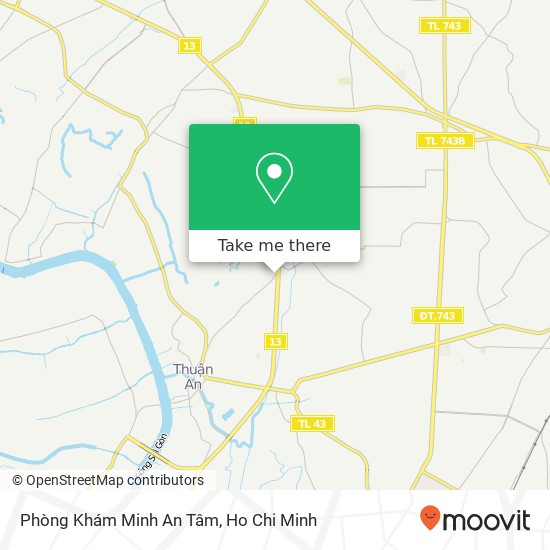 Phòng Khám Minh An Tâm map