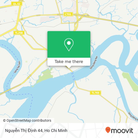 Nguyễn Thị Định 44 map