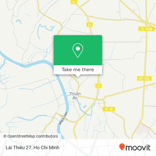 Lái Thiêu 27 map