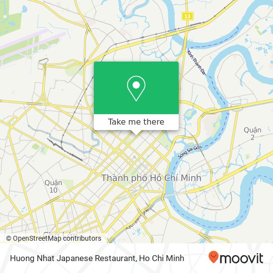 Huong Nhat Japanese Restaurant map
