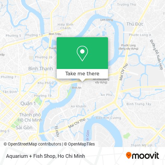 Aquarium + Fish Shop map