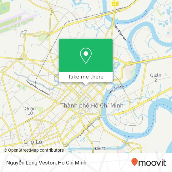 Nguyễn Long Veston map