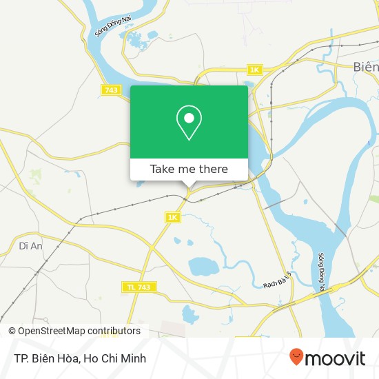 TP. Biên Hòa map