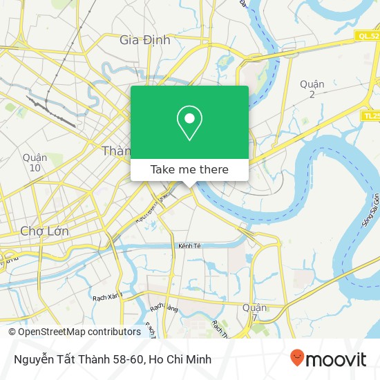 Nguyễn Tất Thành 58-60 map