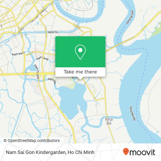 Nam Sai Gon Kindergarden map