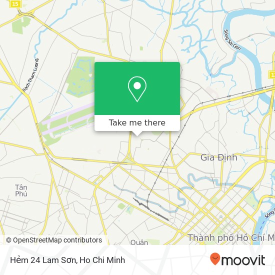 Hẻm 24 Lam Sơn map