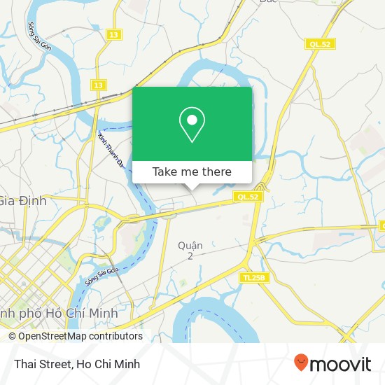 Thai Street map