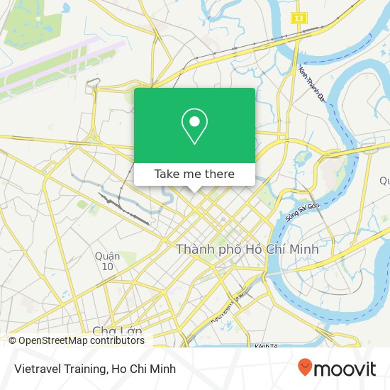 Vietravel Training map