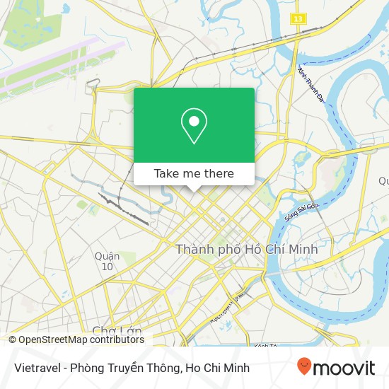 Vietravel - Phòng Truyền Thông map