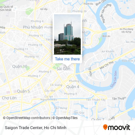 Saigon Trade Center map