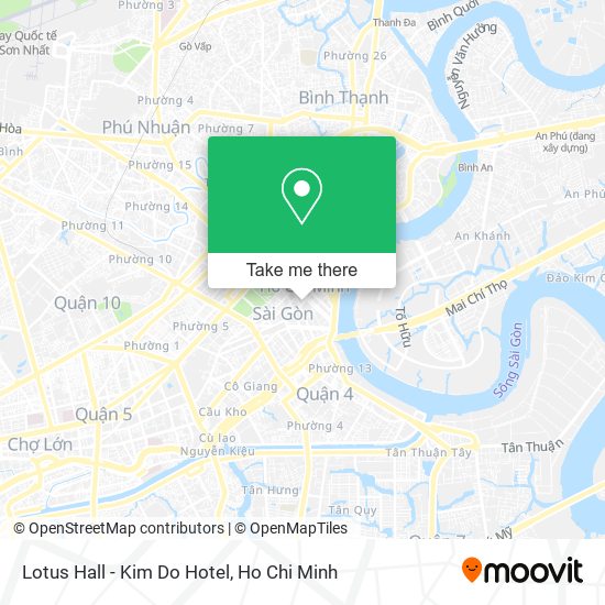 Lotus Hall - Kim Do Hotel map