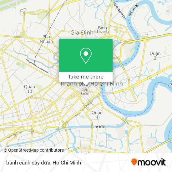 bánh canh cây dừa map