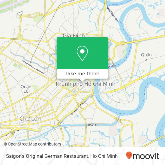 Saigon's Original German Restaurant map