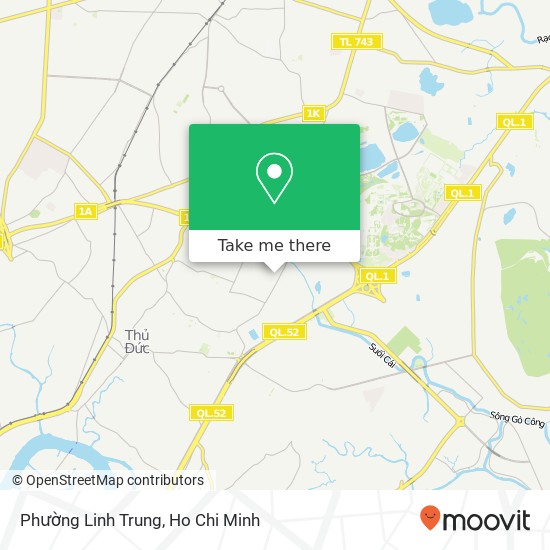 Phường Linh Trung map