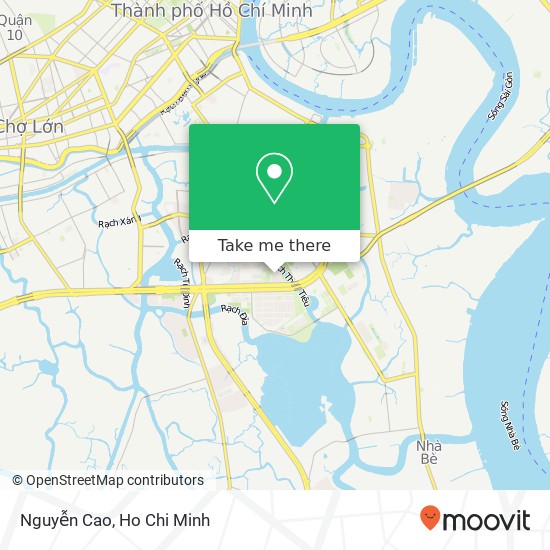 Nguyễn Cao map