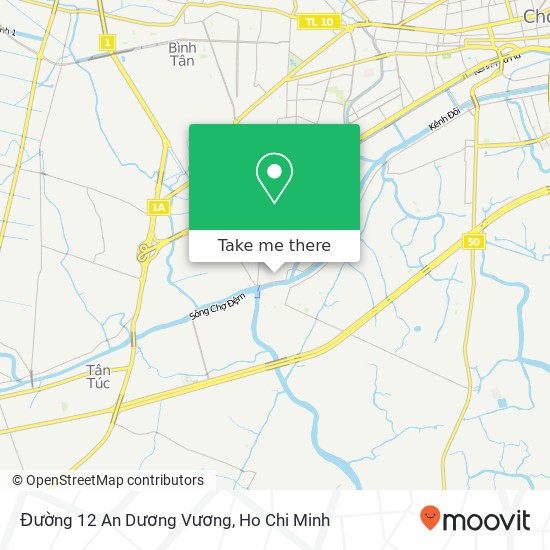 Đường 12 An Dương Vương map