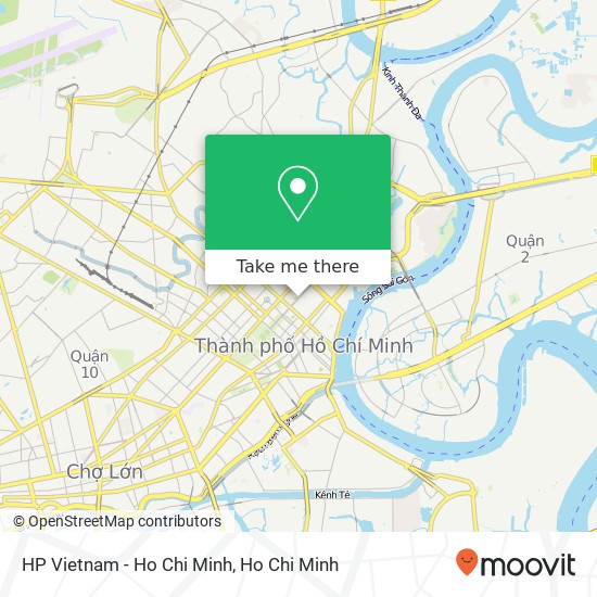 HP Vietnam - Ho Chi Minh map