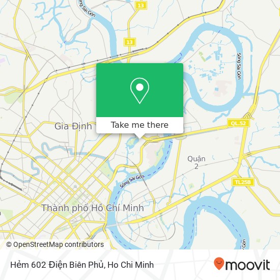 Hẻm 602 Điện Biên Phủ map