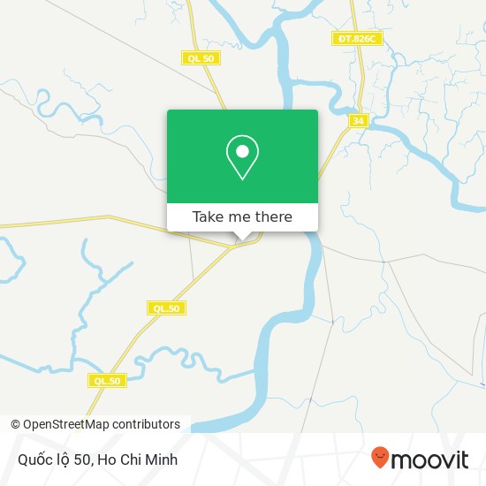 Quốc lộ 50 map