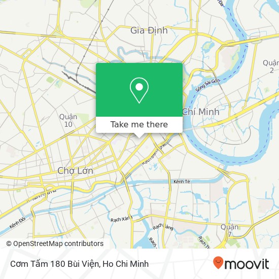 Cơm Tấm 180 Bùi Viện map