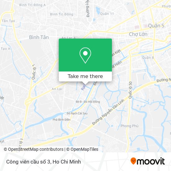 Công viên cầu số 3 map