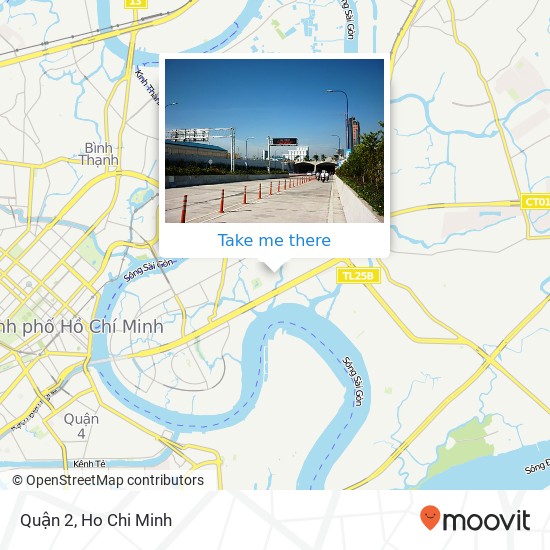 Quận 2 map